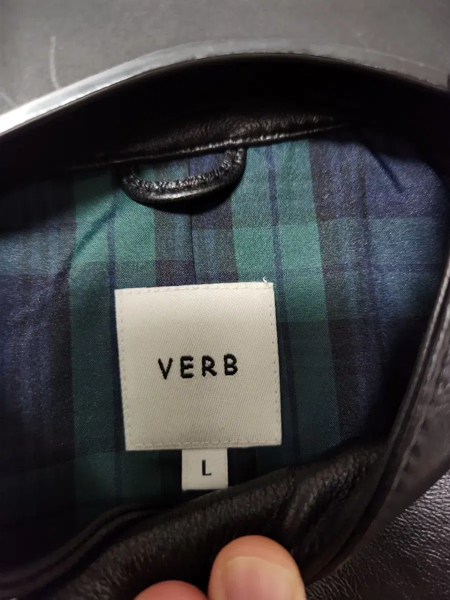 verb 베지터블램스킨 자켓